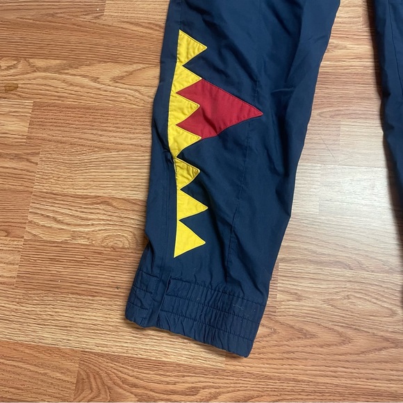 Vintage Adidas Men’s Sweatpants XL Baggy 90’s Blue Loose Patches Y2K Warm-Ups - Picture 2 of 8